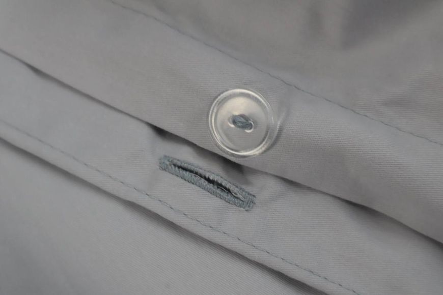 Постільна білизна LIGHT GREY, сатин люкс, сімейний євро KPB-SL-GREY-SE фото