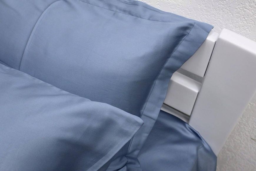 Елітна постільна білизна Преміум Тенсел, LIGHT BLUE, полуторний євро KPB-T-BLUE-PE фото